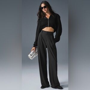 ALO Yoga Black Dreamscape High Waist Trouser